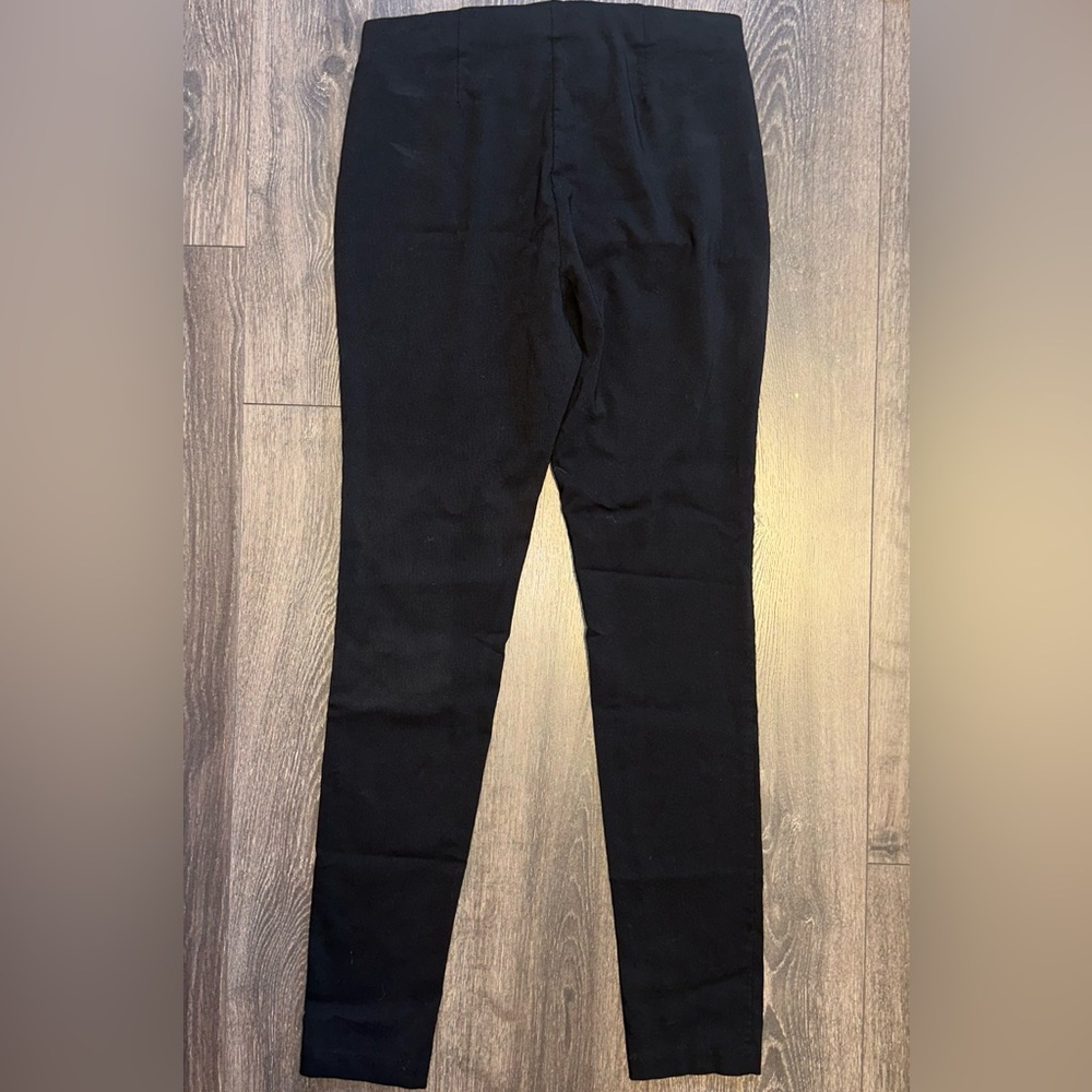 Michael Kors (Medium) Black Stretchy Plain Dress Pants with Stretchy Waistband - Picture 4 of 8